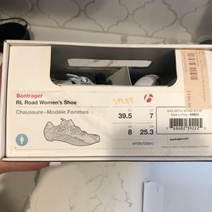 Bontrager cleats and pedals